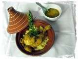 Tajine de poulet au fruits secs