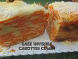 Cake invisible carottes cumin