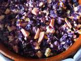 Casserole de chou rouge et de pommes