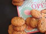 Biscuits aux flocons d’avoine, miel et raisins