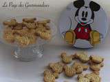 Biscuits Disney au miel et graines de sésame