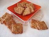 Biscuits flocons d'avoine - orange