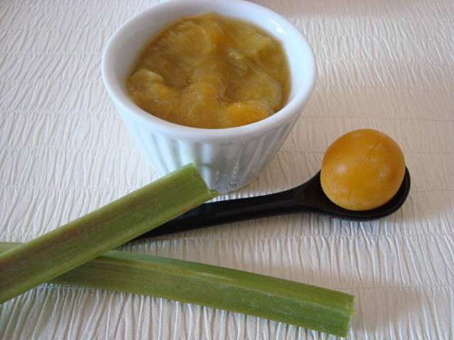 Download Compote Pêches Jaunes Et Mirabelles Pictures