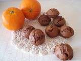 Muffins chocolat, orange et miel