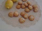 Sablés craquelés au citron et noix de coco