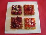 Tartines aux fruits d'été