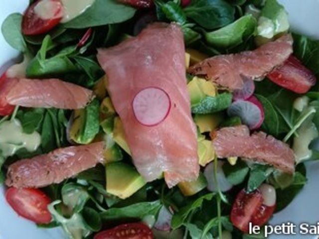 Recettes De Salade Aux Deux Saumons