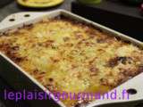 Gratin de pommes de terre au comté & gorgonzola