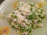Risotto aux petits pois