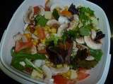 Salade fraîche pour l’été