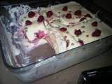 Tiramisu aux framboises