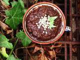 Riz au lait vegan au chocolat et à la noisette