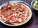 Tortipizza jambon cru, scamorza et champignons (ww 9 sp)