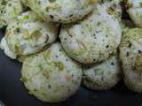 Biscuits lime pistaches