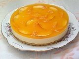Cheesecake orange nectarine