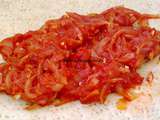 Compotée d'oignon à la tomate