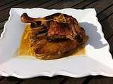 Cuisse de Canard et Endives Caramélisées à l'Orange