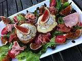 Salade aux figues et au Crotin de Chavignol