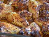 Ailes de poulet croustillantes au four (recette mexicaine)
