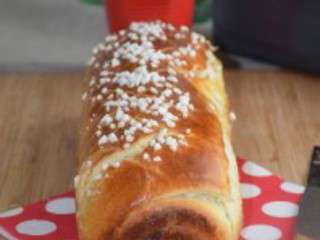 Brioche roulée au sucre