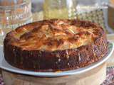 Gâteau au yaourt pommes et caramel beurre salé