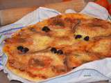 Pizza sicilienne aux anchois