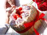 Dessert aussi bon que beau : la charlotte aux fraises et à la grenadine d'Olivier Bajard