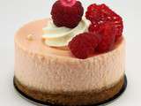 Cheesecake Rose Framboise par She’s Cake