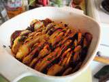 Tian patates douces et oignons rouges