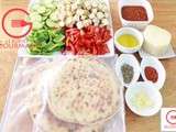 Pizza aux légumes