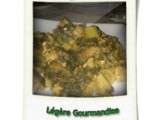 Curry jaune de poulet et légumes verts – Paléo