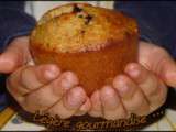 Muffins paléo au citron vert et pépites de chocolat
