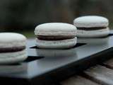 Macarons chocolat noir fève tonka