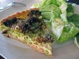 Tarte au saumon fumé et aux brocolis