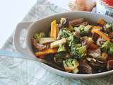 Chop Suey de boeuf et légumes croquants