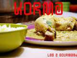 Poulet korma & coriandre / Korma chicken with coriander