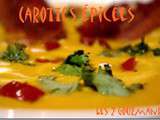 Soupe de carottes & coriandre/carrots & coriander soup