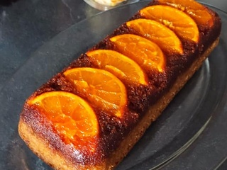 Cake aux oranges caramélisées
