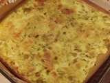 Tarte salée au poulet et courgettes