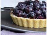 Tartelette aux myrtilles