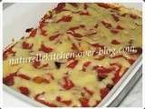 Gratin d'aubergines aux pommes de terre صينية باذنجان بالبطاطا