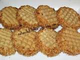 Sablés à la noix de coco