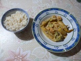 Curry thaï aux crevettes
