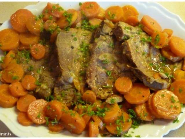 Recettes d'Échine de porc et Carottes