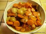 Mijoté de boeuf aux carottes et petits oignons