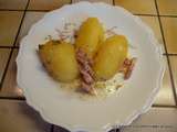 Pommes de terre échalote et lardons