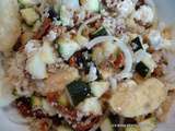 Salade de quinoa pomme et courgette