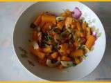 Salades de carottes cuites