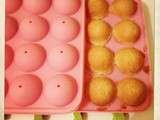 Cake pops avec un moule silicone