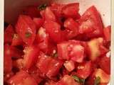 Pavé de colin aux tomates grillées